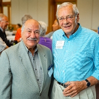 Glenn Niemeyer and guest at Retiree Reception 2018